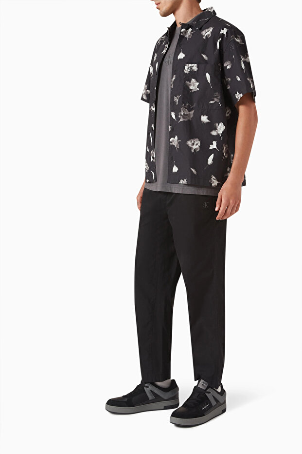 CROPPED WOVEN PANT - 3