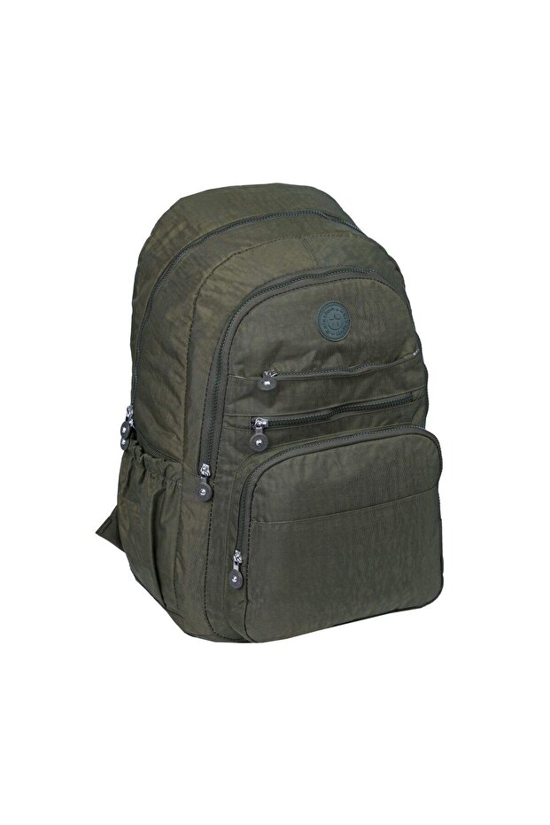 Waterproof Crinkle Fabric Daily & School & Baby Care Backpack with Large Internal Volume