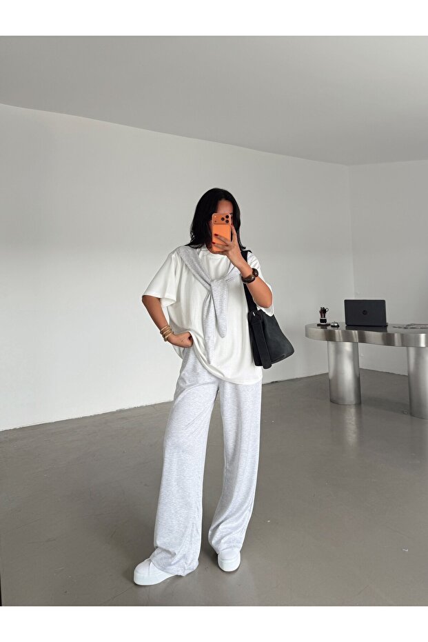 Garnili Modal Suit - Gray