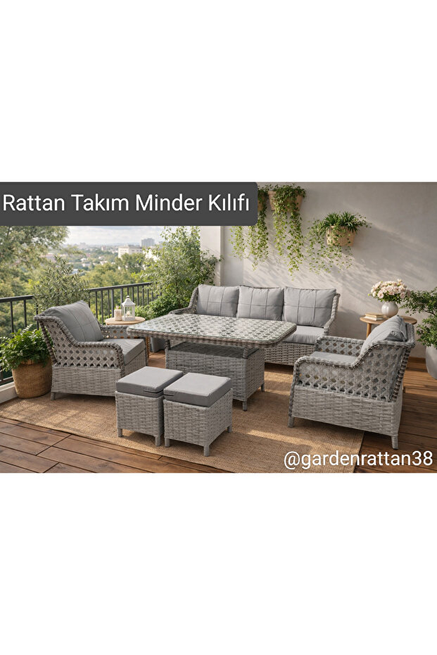 Rattano Garden Minder Kılıfı