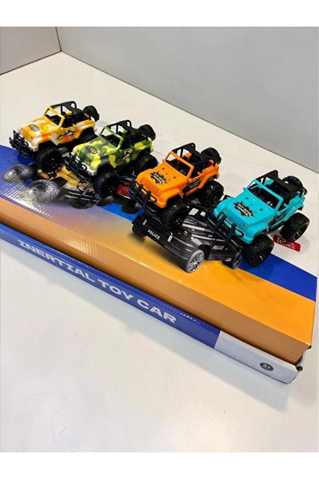 Sh40934 Rubbered Car Off Road Jeep Plastic
