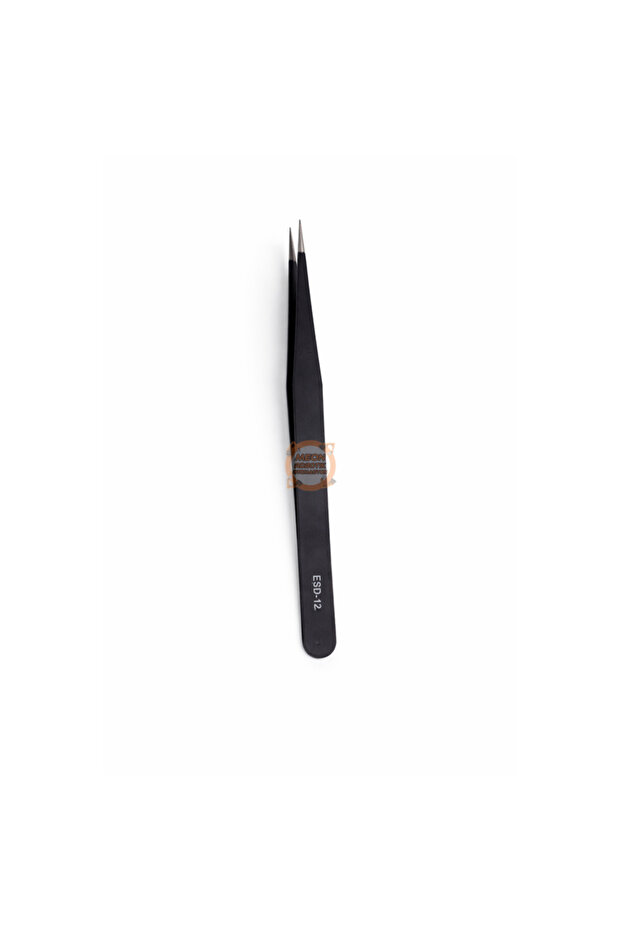 Antistatic Tweezers Esd-12 |   Esd Protected Precision Electronic Tweezers (Smd & Pcb Compatible)