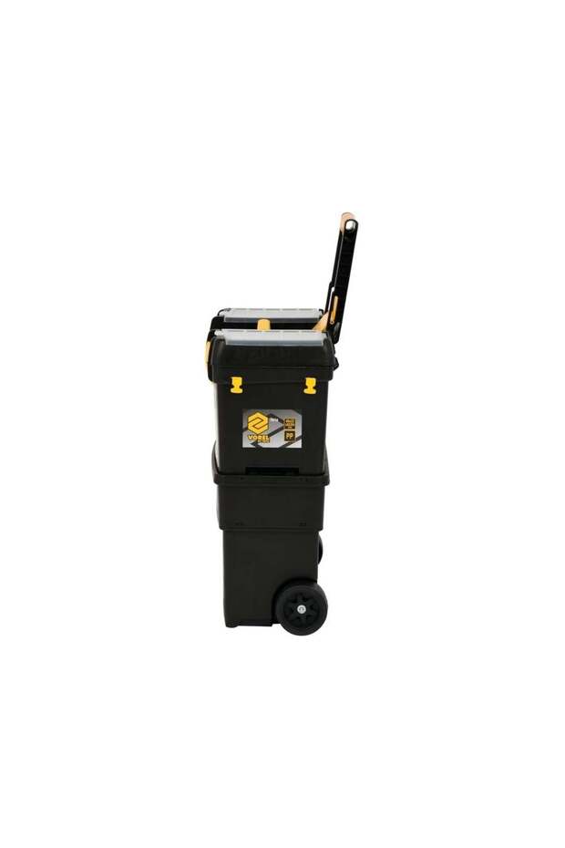 Tool Box on Trolley with Removable Organiser - 2