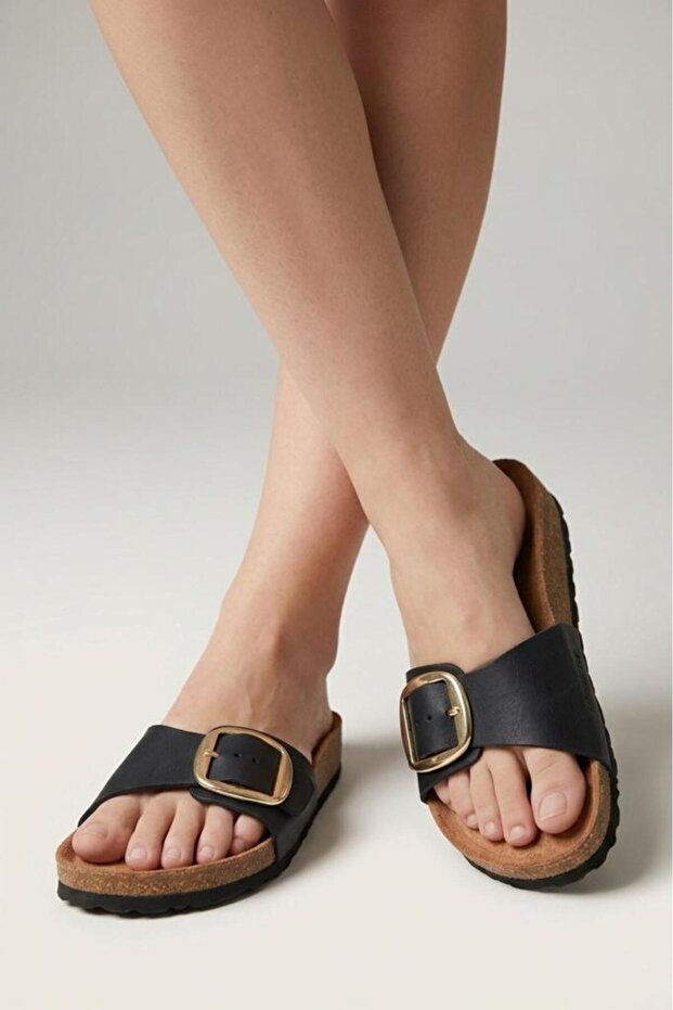 20-112 Women's Orthopedic Buckle Daily Slippers