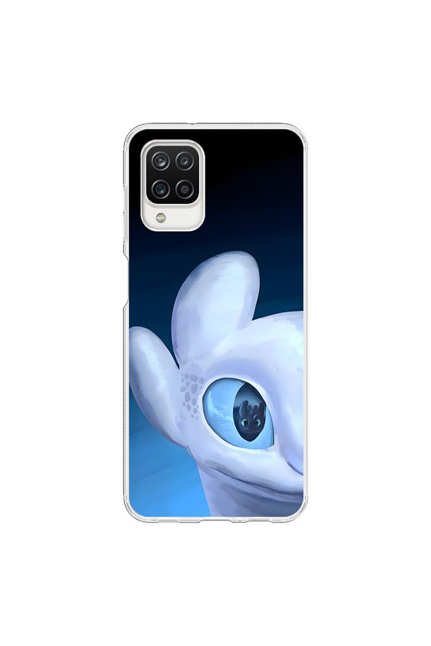 Samsung Galaxy A12 Compatible Couple 10/1 Design Transparent Case