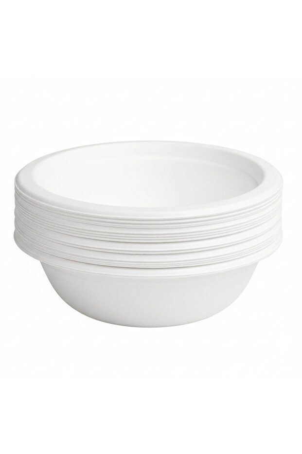Large Disposable Paper Bowls 12 oz – 25 Piece Pack