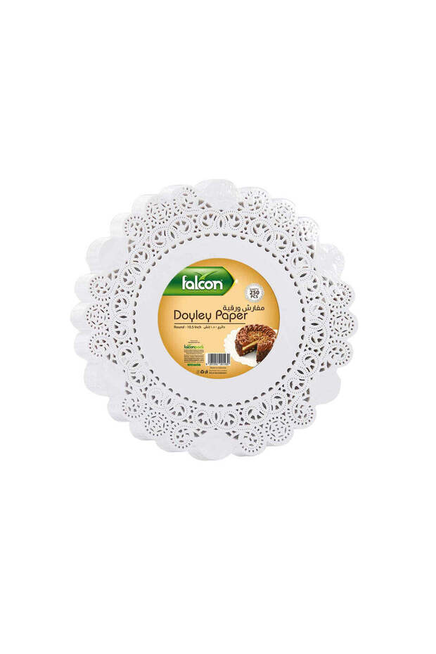 250 pcs Round Doyley Paper 10.5"