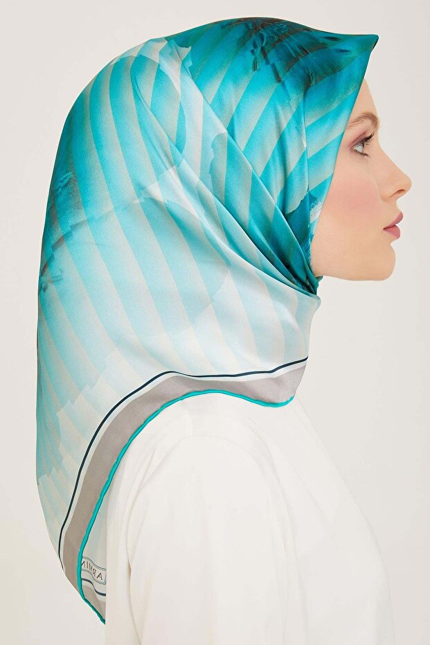 وشاح حريري - 9100D-34 - تيفيل