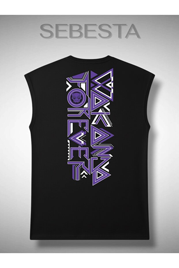 W. Forever Printed Cotton 0 Collar Premium Oversize Sports Top