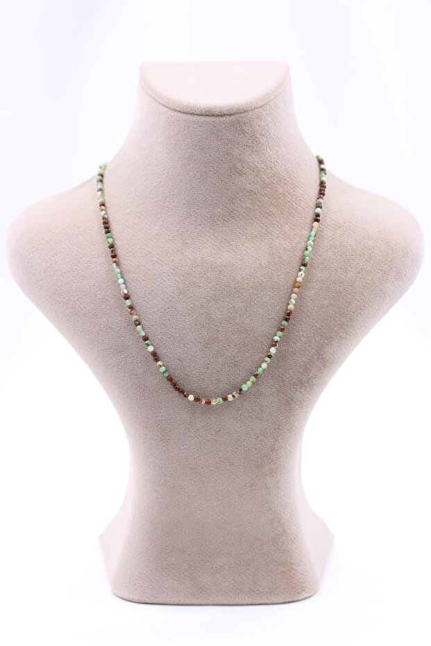 Chrysoprase Chrysoprase Stone Pendant Natural Stone Faceted Cut 2-3 mm
