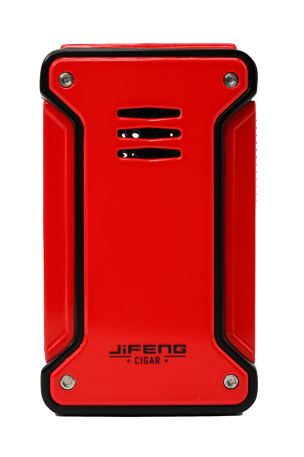 Cigar Lighter Torch Gas Refillable Windproof Lighter Jet Flame Red
