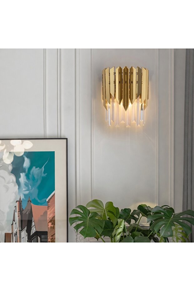 Gold Crystal Applique - Precisely Crafted