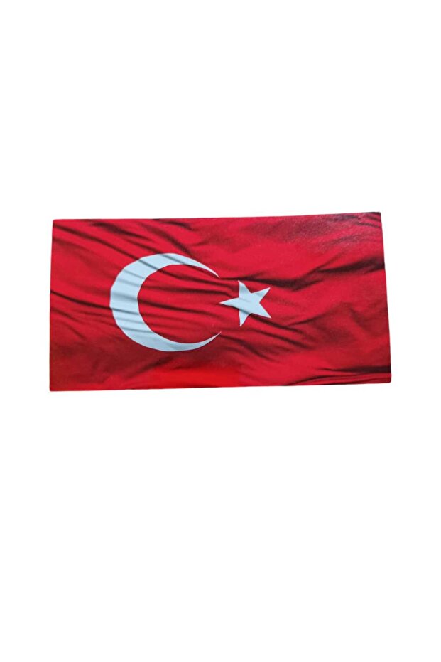 Turkish Flag Car Sticker Small Red White 16X8Cm