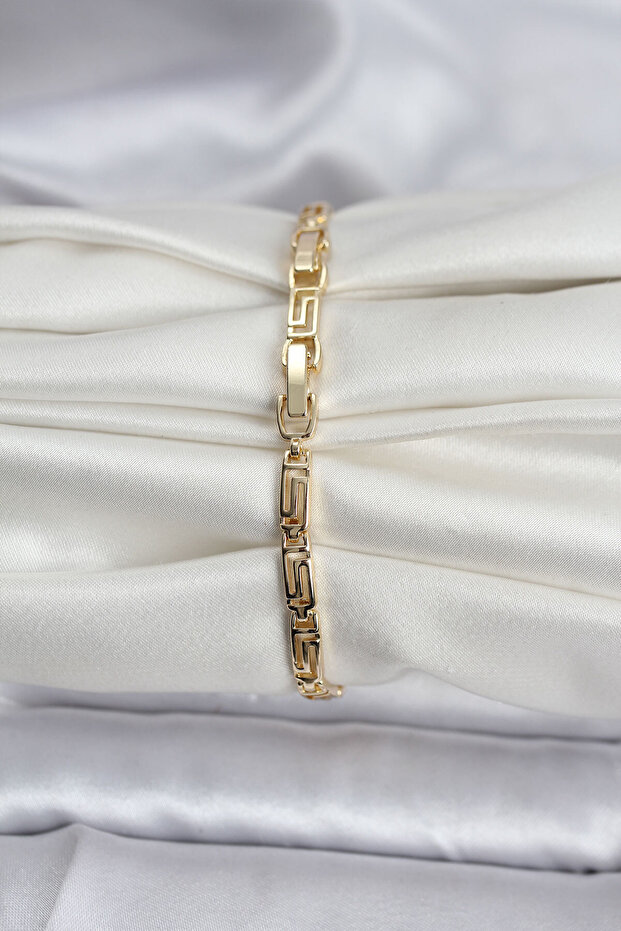 Plated Zircon Stone Baguette Model cm Women's Bracelet