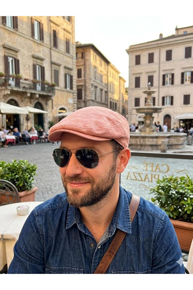 Men's 100% Cotton Summer Linen Peaky Blinders Style Cap