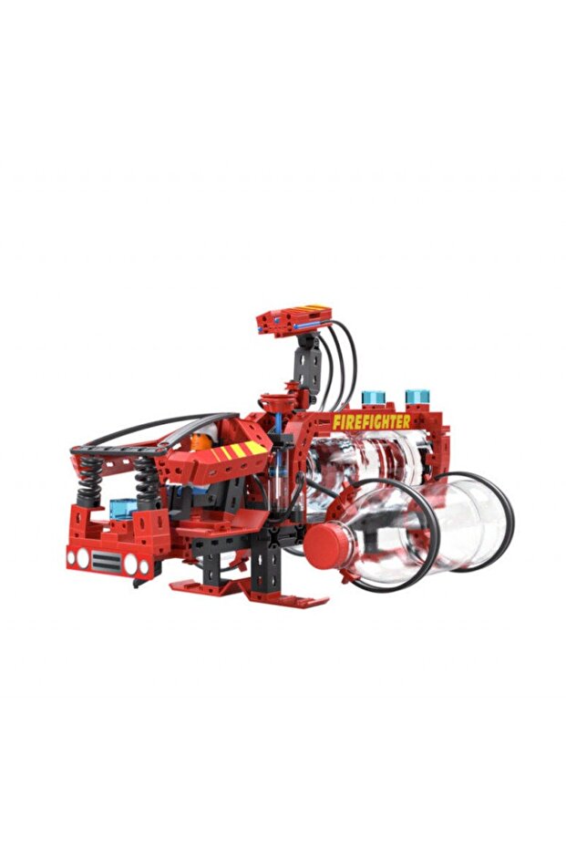 Kit constructie STEM Masina de pompieri 322 piese - 4