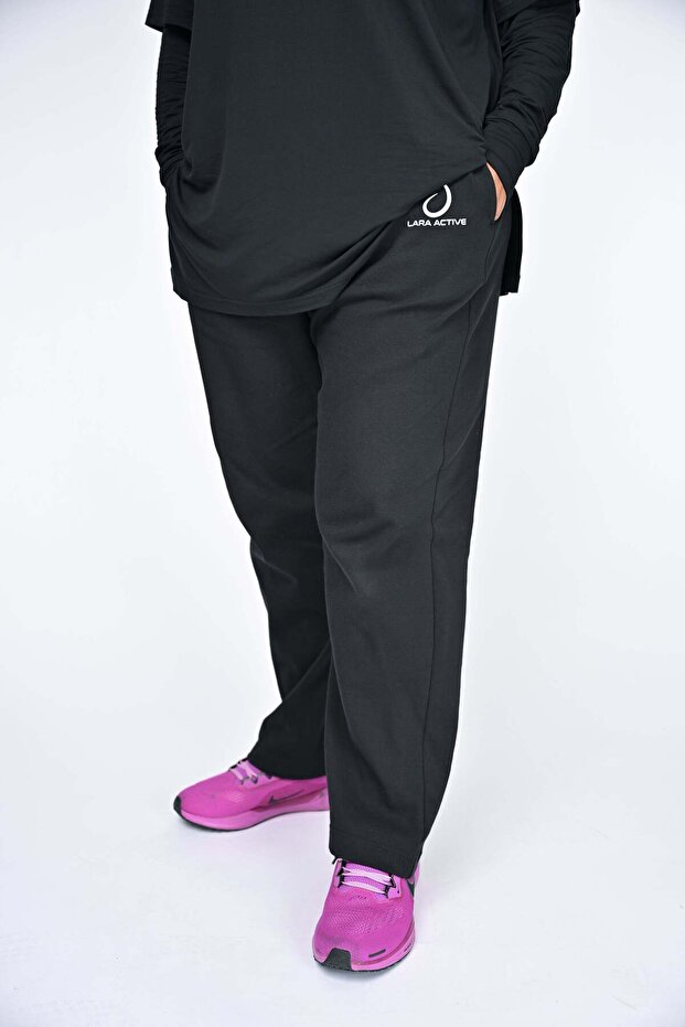Cotton Straight Leg Joggers