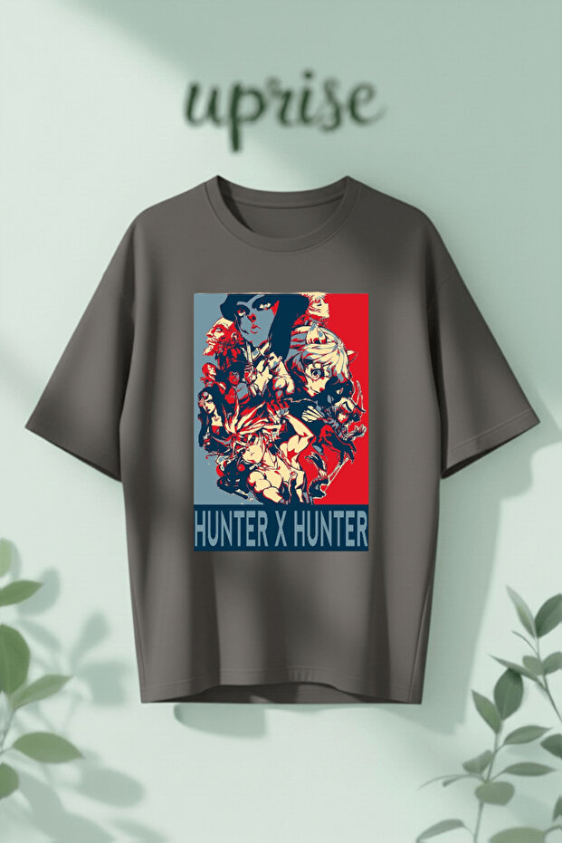 Hunter X Hunter Printed Cotton Oversize T-Shirt