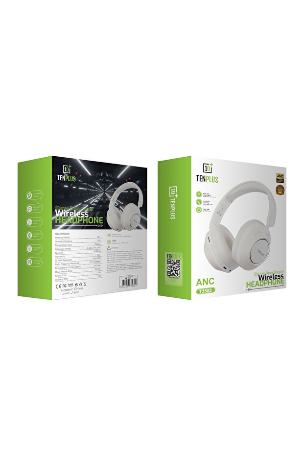 سماع رأس بلوتوث TENPLUS - 3