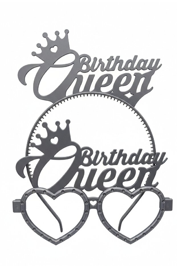 Birthday Queen Crown Glasses Party Glasses Birthday Crown Glasses Accessory
