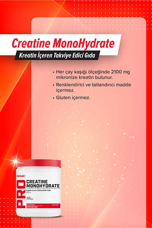 Creatine MonoHydrate – 255 g (50 servis) - 3