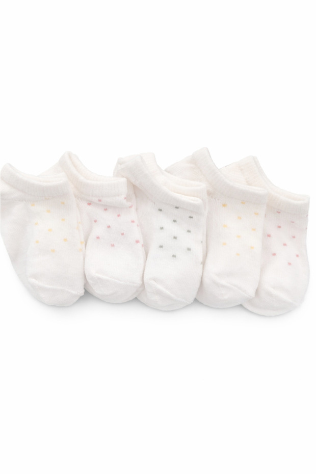 5-Pack Snekear Baby Booties with Non-Slip Soles