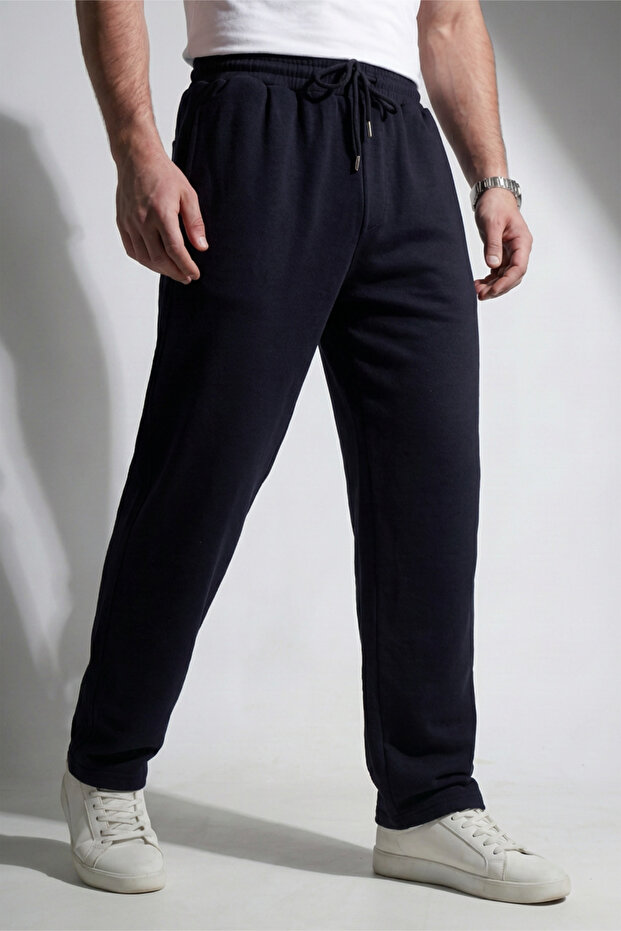 Veleno Baggy Oversize Eşofman Altı 2 İplik Bol Paça Rahat Tam Kalıp