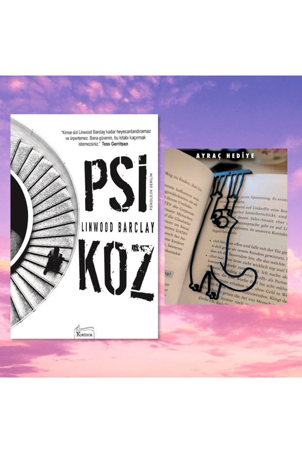 Psychosis / Psycho Cat Figure Bookmark Gift