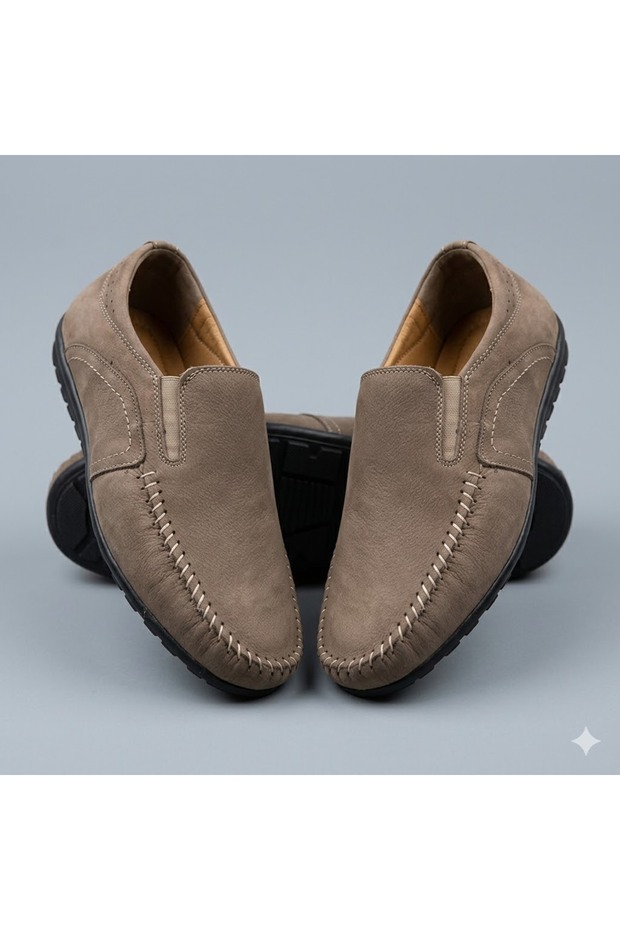 (Serra) Inside and Outside Genuine Leather Very Comfortable Casual Men's Shoes Kum