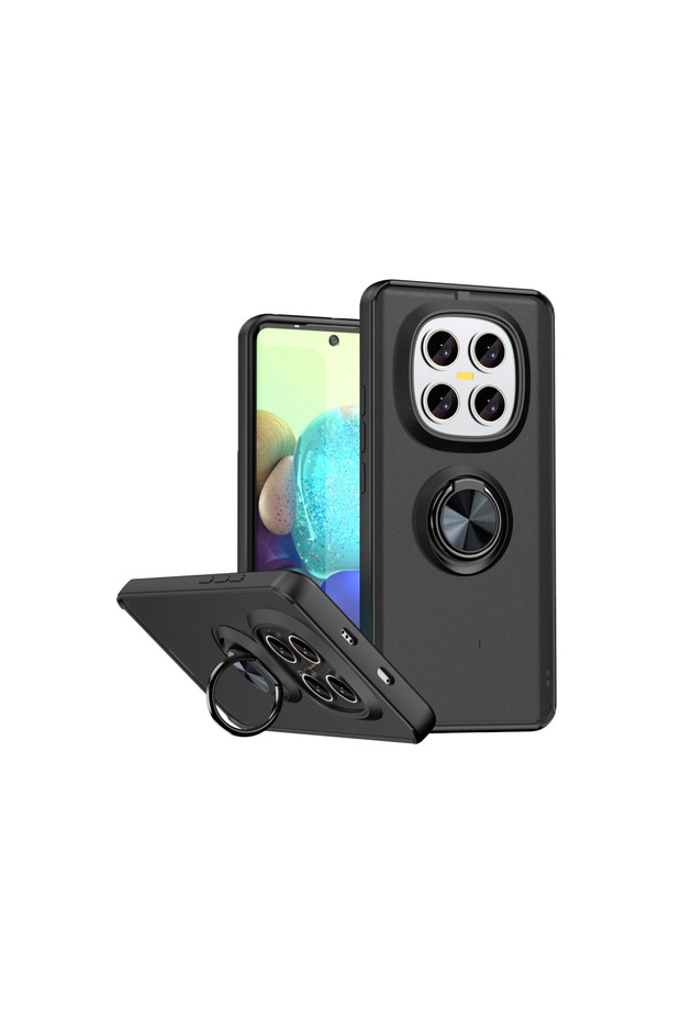 Xiaomi redmi note 15 pro 5g montreal ringed silicone case - black