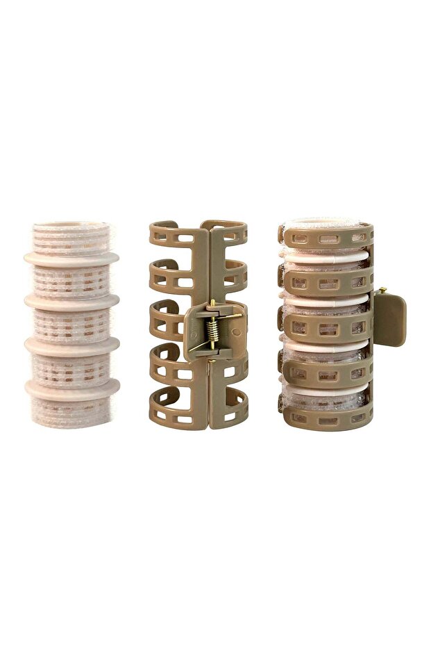 Medium Size Plastic Hair Rollers - 2 Pack - 3