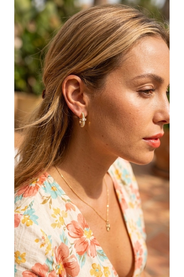 Xuping Earrings Tarnish Resistant Anti-Allergic Vintage Figured (2 Years Importer Warranty)