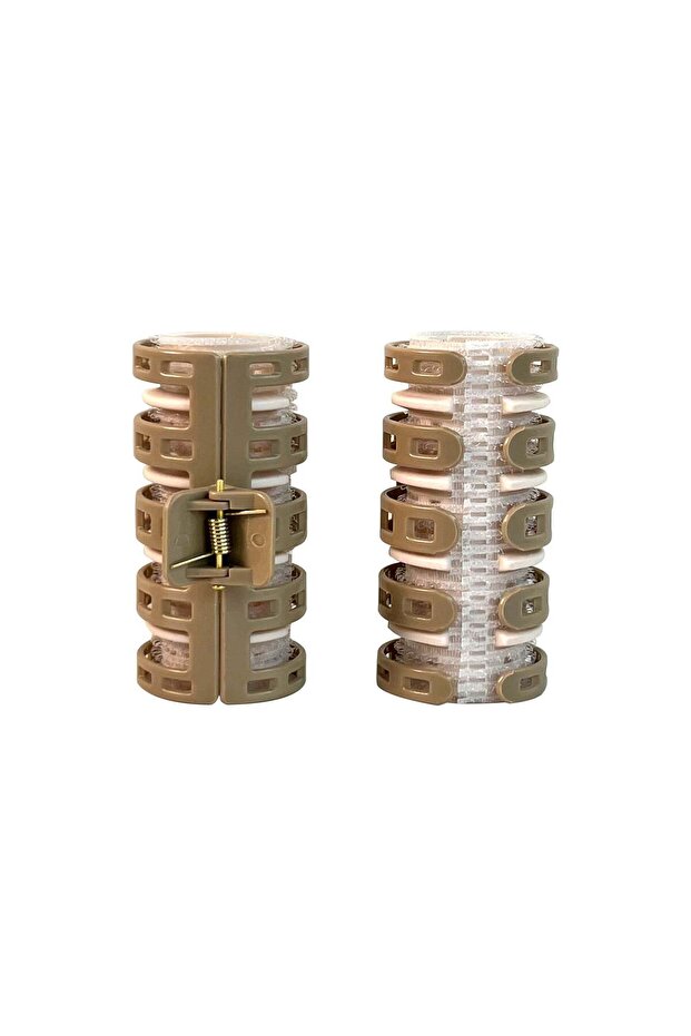Medium Size Plastic Hair Rollers - 2 Pack - 2