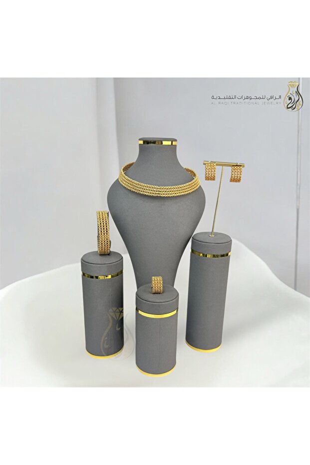 طقم دوريكا كلاسيك فخم تصميم دوريكا متقن ولمعة ذهبية أنيقة