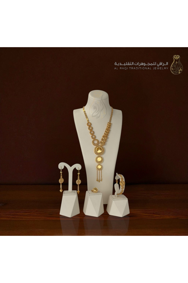 طقم بديل الذهب الدوائر الملكي أناقة متصلة لا تنتهي