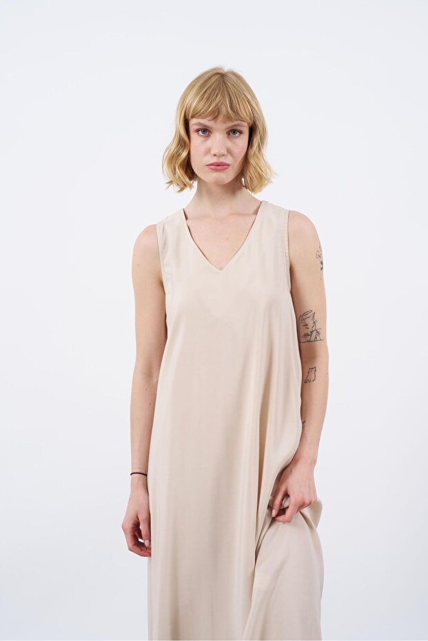 Perry Tensel V-Neck Dress - 4