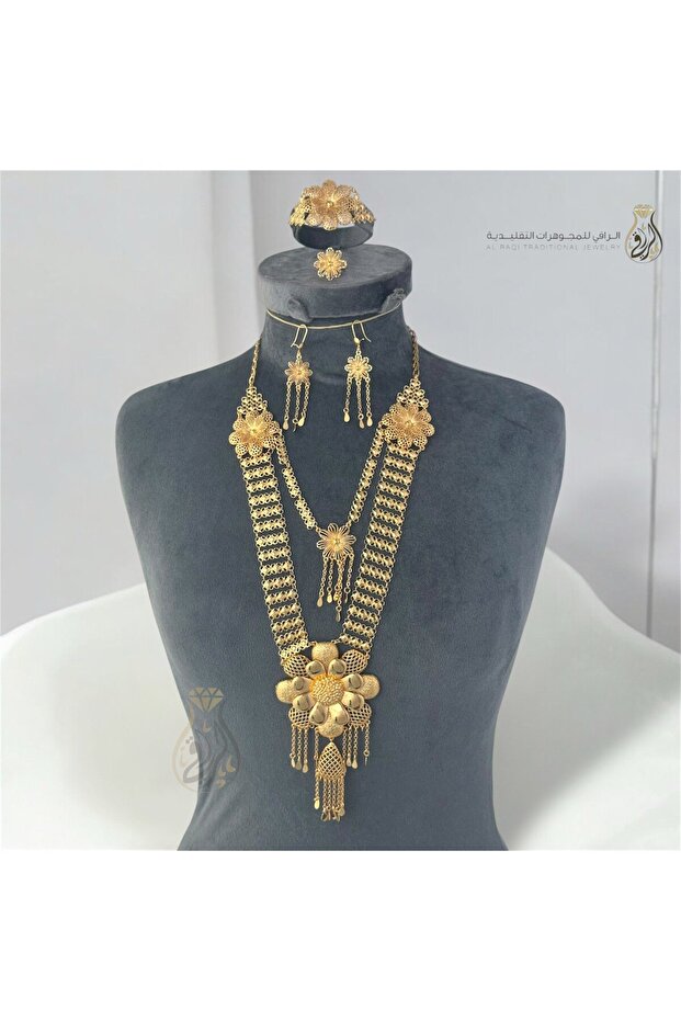 طقم زهرة السلاسل الفاخر