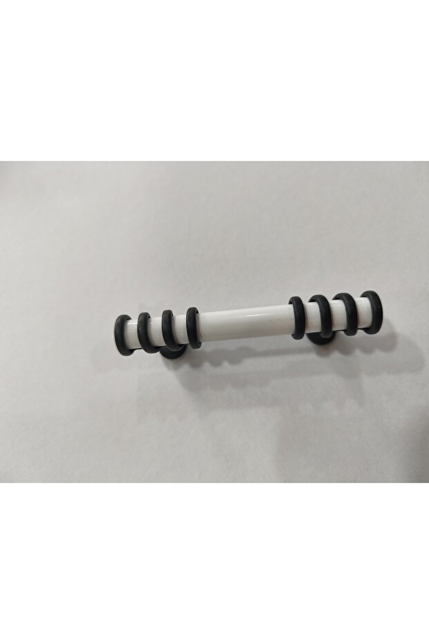 Light 64 mm (6.4 cm) White-Black 5 Pieces Drawer Wardrobe Furniture Handle Children's Room Kitchen