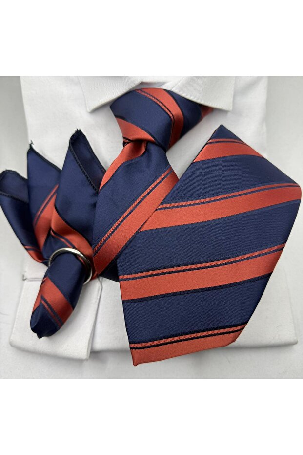 Tie and Handkerchief Set – Stylish Classic Suit Accessory, Wedding & Event Combination, Premium Quality