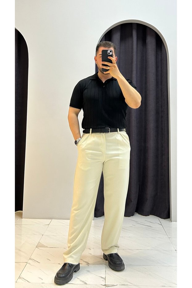 Polo Neck T-Shirt