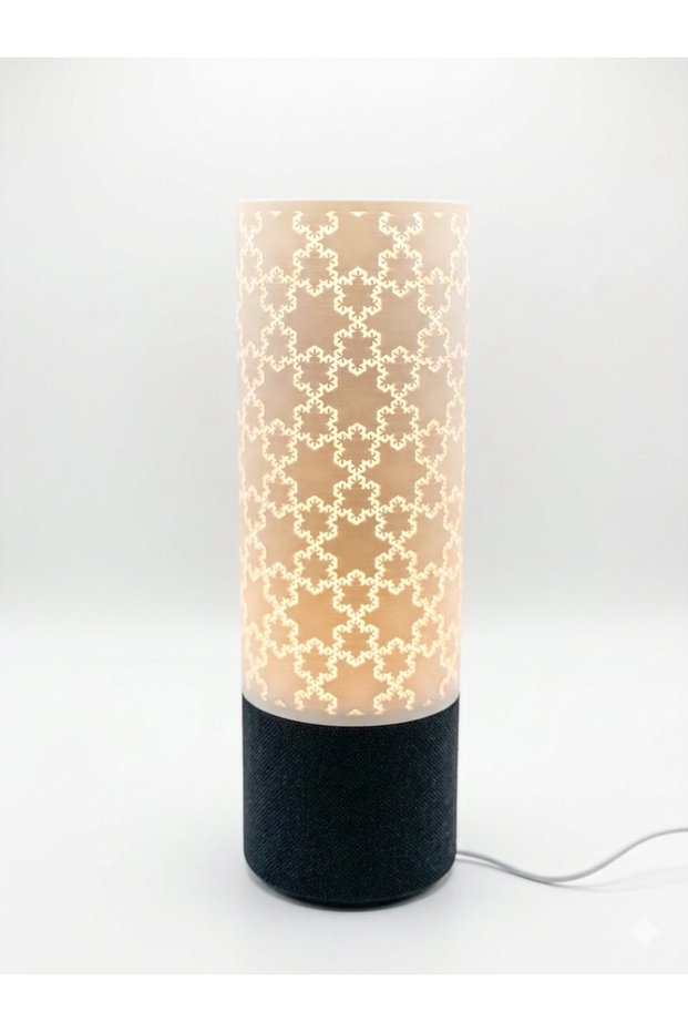 3D Design Modern Night Light – 30 cm Large Geometric Table Lamp –