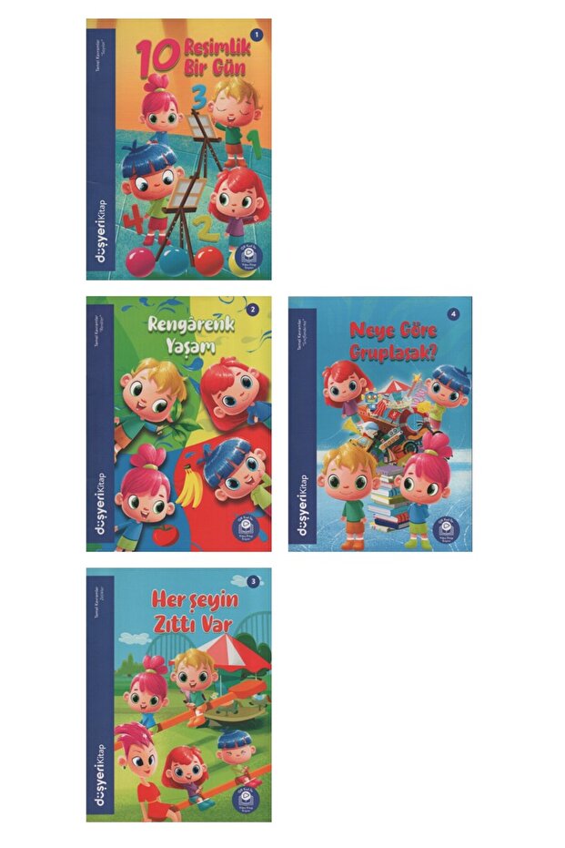 Temel Kavramlar Hikaye Kitapları 4 Kitap