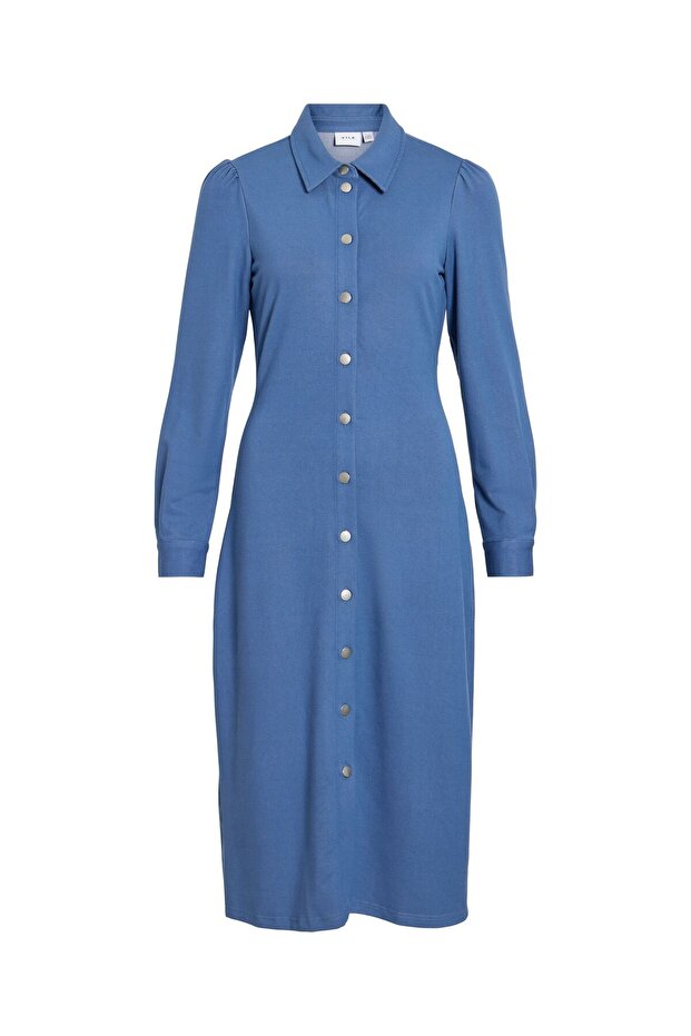 Rochie maxi VICHANIA cu mânecă lungă - 2