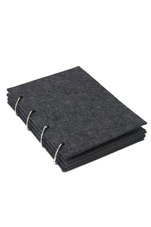 1PCS Felt Pin Brooch Display Storage Book Metal Badge Chest Holder Box Pennant Brooch Board School B