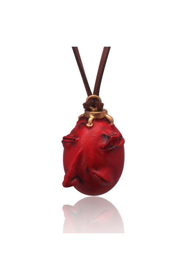 GJZ04611-02 Zinc Alloy Anime Berserk Behelit Pendant Necklace Griffith Egg of King Zinc Alloy Cartoo