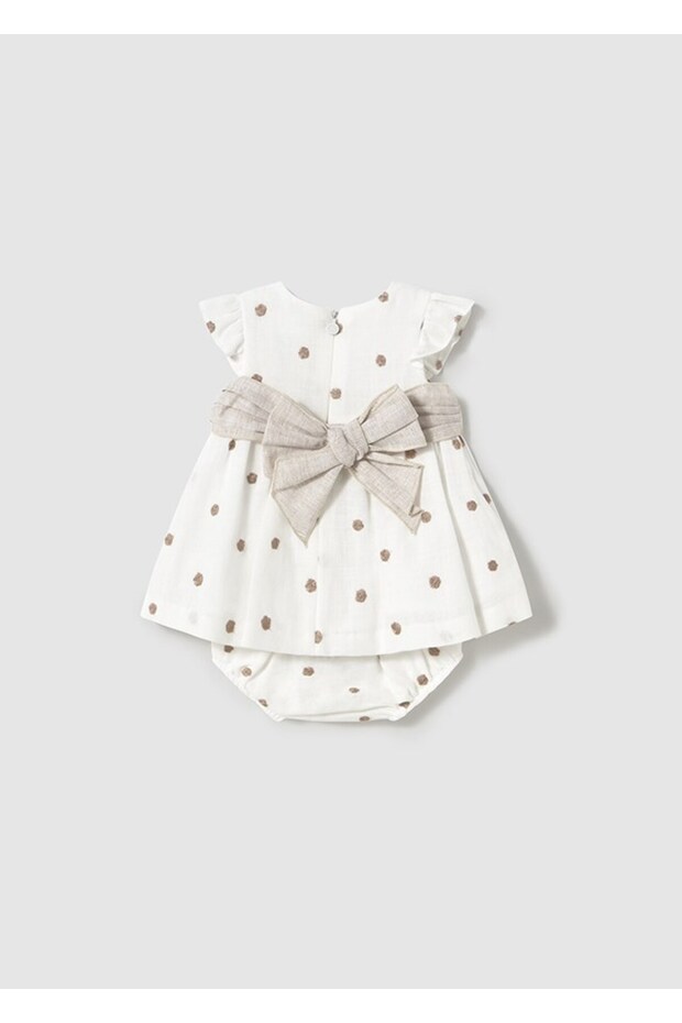 Newborn Girl Embroidered Dress