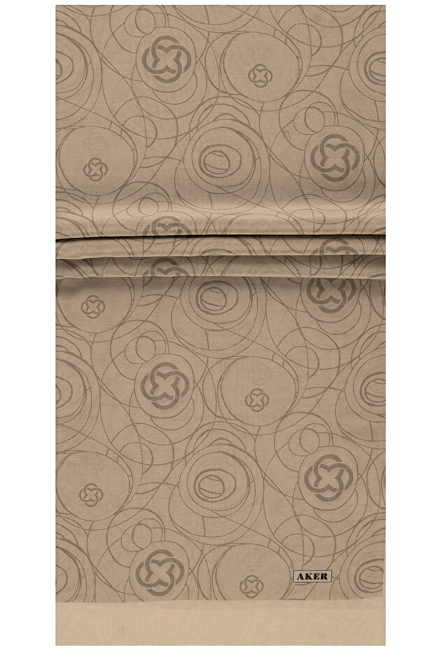 Silver 75X200 Silk Cotton Shawl