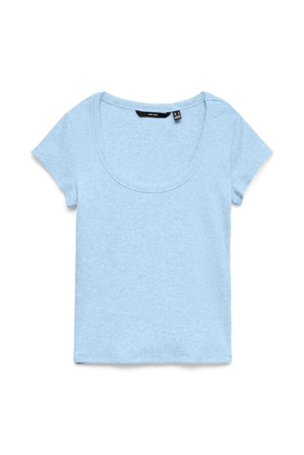 Women's T-Shirt 10344953 Vmchloe Cs Short U-Neck Noos