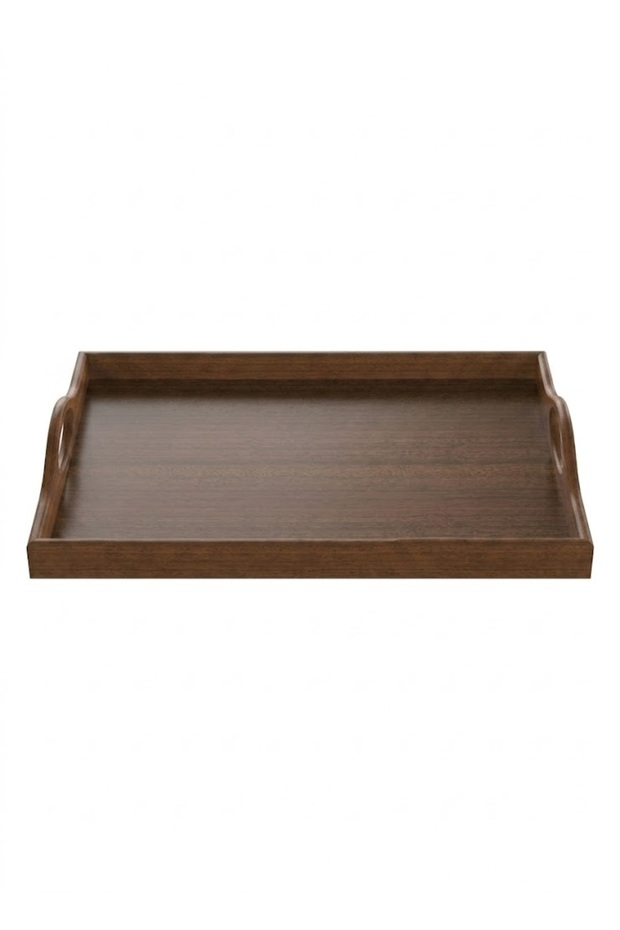 Wooden Butlery Tray with Handles