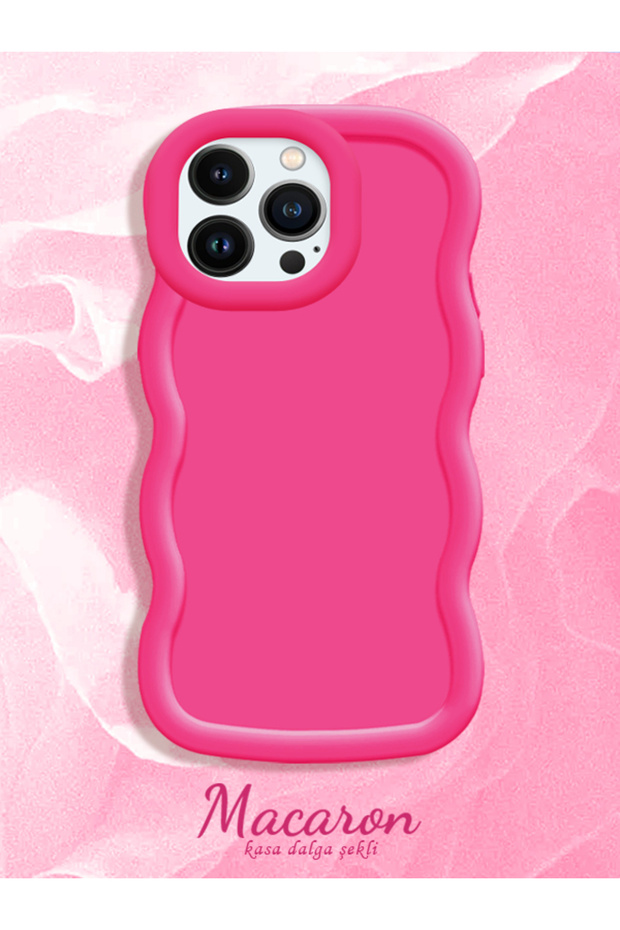 Shockproof Simple Red Silicone Phone Case Compatible with iPhone 13 Pro Max
